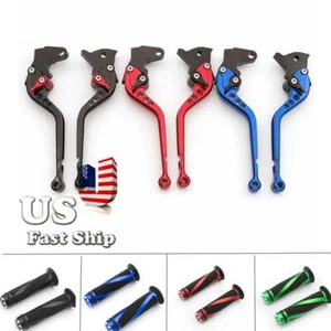 For Yamaha Warrior YFM350 2002-2004 ATV FXCNC Long Brake Clutch Lever W/ Grips - Picture 1 of 12