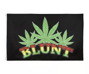 Bandera Blunt Weed 3x5’, muestra al mundo tu apoyo, regalos, barcos, bandera hilarante - Imagen 1 de 2