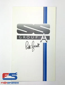 Reproduction Brock HDT VL Group A SS Holden Commodore Owners Information Card - Picture 1 of 3