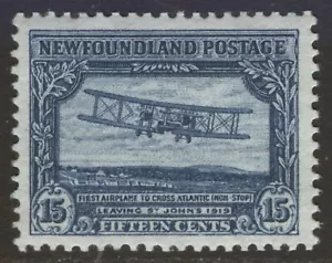 NEUFUNDLAND 180 1931 LABRADOR WERBUNG 15c Hahn und brauner Flug MPH CV 55 $ - Bild 1 von 5