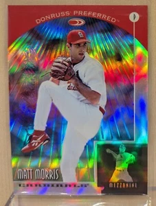 1998 Donruss Collections PRIZED PREFERRED #676 Matt Morris Refractor RARE /55 - Picture 1 of 2