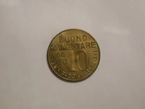 gettone buono alimentare 10 cent 1938 San Bonifacio S. Vincenzo de Paoli - Picture 1 of 2