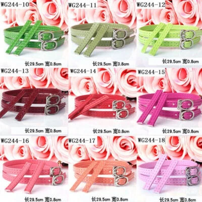 Shoes Laces PU Shoe Loose Holding  Leather High Straps  Band Heeled - Image 1 of 4