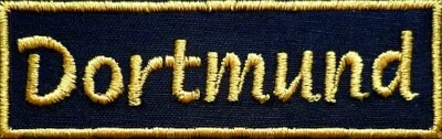 LADREAS Dortmund Aufnäher gestickt Patch Biker Firma versch. Farben (218)