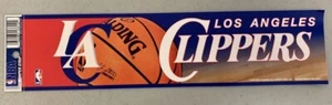 Los Angeles Clippers Vibrant Official NBA Team Logo Bumper Sticker Decal Decor - Picture 1 of 1