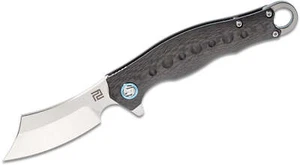 Artisan Cutlery 1828G-GYS Folding Knife Titanium and Carbon Fiber Handles 2.8... - Picture 1 of 1