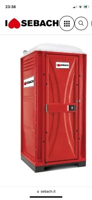 BAGNO CHIMICO DA CANTIERE SCALA H0 - 1/87 - Immagine 1 di 4