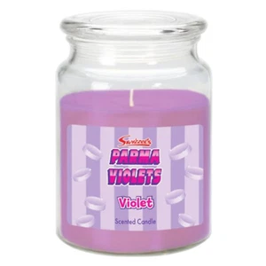 Swizzels Parma Violet Scented Candle Glass Jar Up to 95 Hours Burn 510g - Picture 1 of 1