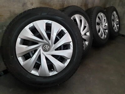 Seat Ibiza 5 6F Stahlfelgen Winterreifen 185/65 R 15 Falken 2Q0601027A/AC NEU - Bild 1 von 4