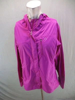 Jaqueta de chuva Paradox tamanho M feminina rosa com zíper completo colarinho bolso com zíper 993 - Imagem 1 de 4