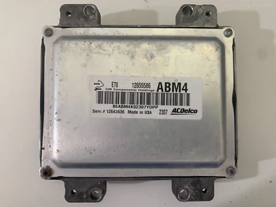 2013-2015 Chevrolet Spark Engine Computer 12655586 ABM4 (original) Foto 1 de 4