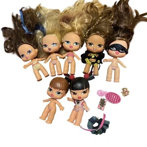 Lot Of 7 Bratz Babyz Baby Dolls  Some Clothing Some Extras All Pictured - Picture 1 of 9