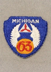 Parche 1021 de la Patrulla Aérea Civil: Ala Michigan (borde cortado) - Imagen 1 de 1