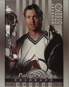 1997-98 Studio Portraits 8x10 #7 Patrick Roy - Colorado Avalanche