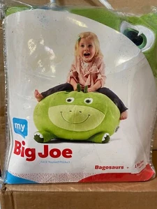 My Big Joe BAGOSAURS Kids Green Bean Bag Chair Cover NEW - Picture 1 of 1