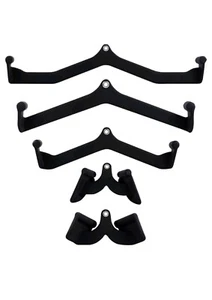 Juego de manijas de remo y desmontaje LAT Mag Grip V-Grip y T-Grip para entrenamiento de fuerza - Imagen 1 de 9