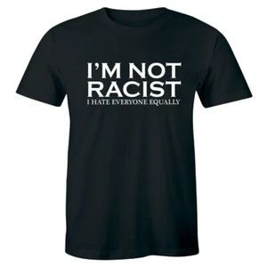 Schwarzes Gleichstellungshemd equal lustig Witz Herren T-Shirt T-Shirt - Bild 1 von 3
