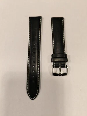 Cinturino in pelle nero Armani mm 20 AR0917 Foto 1 de 2