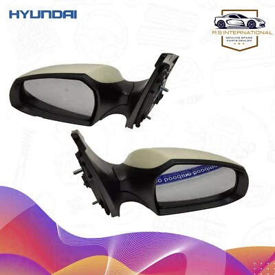 Hyundai genuine grand i10 xcent rear view outside mirror assy rh & lh 2013-2016 - Image 1 of 4