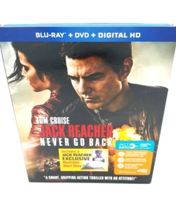 Jack Reacher: Never Go Back Blu-ray DVD With Slip Cover and Illustrated Book - Bild 1 von 4