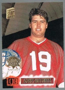 1994 Stadium Club Super Bowl XXIX SCOTT MITCHELL #460 LIONS / UTAH QB - Bild 1 von 1