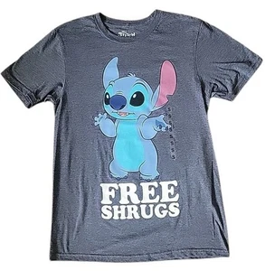 Disney Stitch Free Shrugs T-Shirt Größe S - Bild 1 von 3