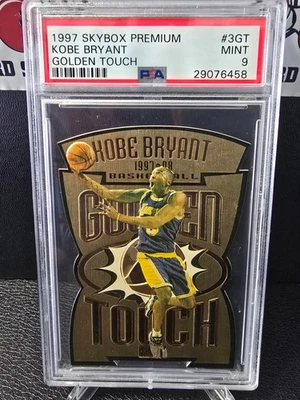 1997 Skybox Premium Golden Touch KOBE BRYANT #3GT PSA 9 MINT - image 1 of 2