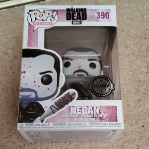 Funko Pop! The Walking Dead Negan #390 Black And White Exclusive mit Protector  - Bild 1 von 7