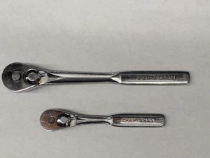 SEARS CRAFTSMAN USA NOS 1/2 & 3/8 Drive Ratchet  Teardrop V 44985 - V 43784 - Picture 1 of 8