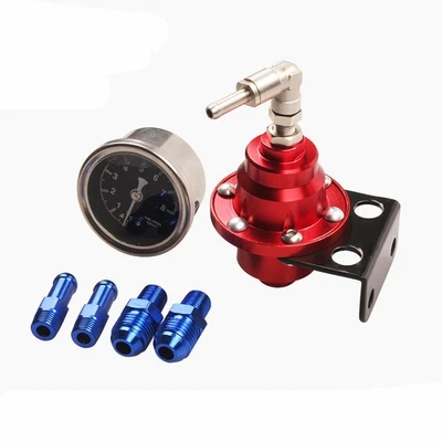 Universal Adjustable Fuel Pressure Regulator Aluminum Car Accessories Vehicle - Image 1 of 4