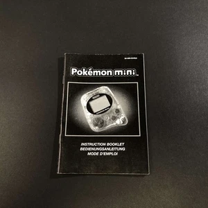 Notice Nintendo Pokémon Mini EUR Très Bon état - Picture 1 of 1