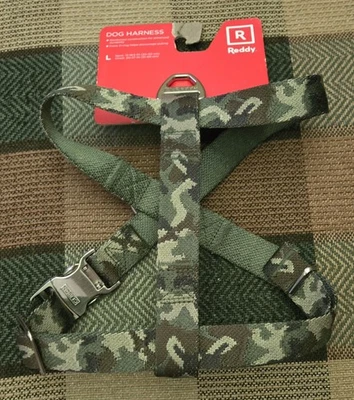 Новый красный собаки ремень зеленый камуфляж размер L большой $49.99 - Изображение 1 из 4