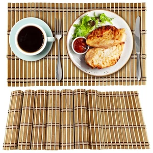 8 Pack Placemats, Natural Anti-Slip Dining Table Mats Rustic Heat-Resistant P... - Bild 1 von 7