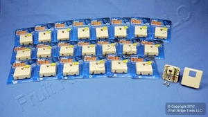 22 Leviton Kość słoniowa 6-przewodowy uchwyt powierzchniowy gniazda telefoniczne telefon C2645-I - Zdjęcie 1 z 5