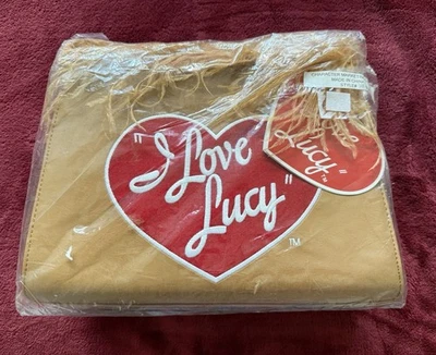 I Love Lucy Handbag Light Brown Faux Purse- NEW with Tags Vintage 90’s - Image 1 of 4