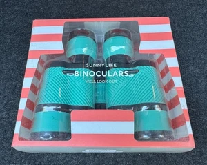 Sunnylife 8x Aumento Ajustable Enfoque Binoculares Turquesa 5525 (NUEVO) - Imagen 1 de 2