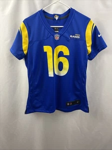 Camiseta Nike Jared Goff Los Angeles Rams para mujer talla grande L azul fútbol americano NFL - Imagen 1 de 8