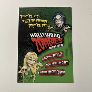 2007 Topps Hollywood Zombies Checklist Parody Card #72 - Picture 1 of 2