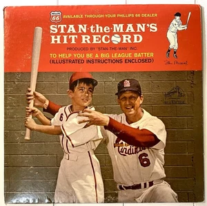 STAN MUSIAL "Stan the Man's Hit Record" (1963 LP) +booklet Phillips 66 PR141 RCA - Picture 1 of 9
