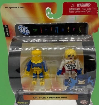 DC Minimates Series 2 Dr. Fate & Power Girl - Image 1 of 4