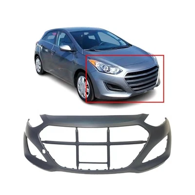 Primed Front Bumper Cover Replacement for 2013-2017 Hyundai Elantra GT - Image 1 of 4