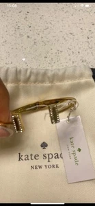 Kate Spade Bangle Bracelet Gold Colour BNWT - Picture 1 of 8