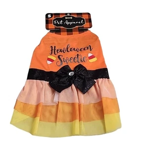 Woof Halloween Vestito per Cani Tipo Tutù, Nuovo con etichette, Piccolo - Foto 1 di 5