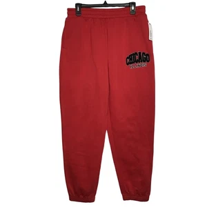 Rue 21 Boyfriend Jogger Pant’s Men’s Size L Color Red Pocket’s Side Mid Rise NWT - Picture 1 of 14
