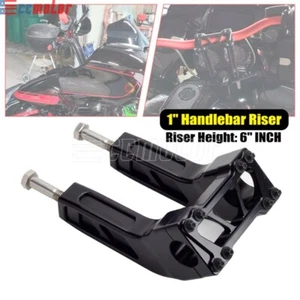 Club Style 1" Bar Pullback Handlebar Riser For Harley Touring Softail Dyna Glide - Picture 1 of 10