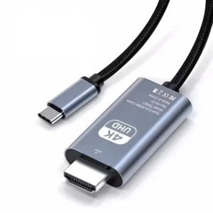 USB-C zu HDMI Kabel 4K UHD Typ C auf HDMI für Samsung Huawei Sony Xiaomi TV - Bild 1 von 8