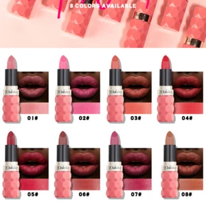 New Matte Nude Hydrates Lipstick Non-Stick Cup Pigment Rich Nourishing Lipsticks - Picture 1 of 17