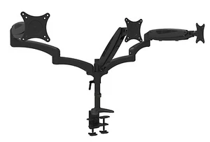 HFTEK-3fach-Monitor-Standfuß-Halterung für Bildschirme bis 27 Zoll - GM137D - Bild 1 von 2