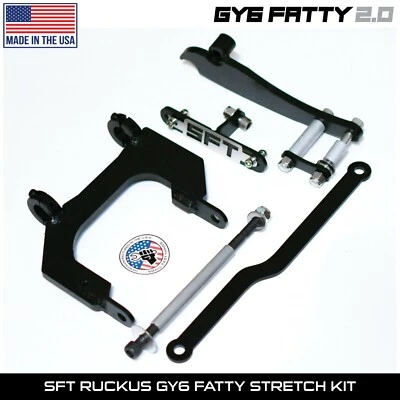 Honda Ruckus GY6 Stretch Swap Mount Kit 2.0 - Fatty Wheel - Image 1 of 4