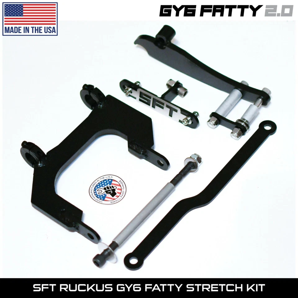 Honda Ruckus GY6 Stretch Swap Mount Kit 2.0 - Fatty Wheel - Image 1 of 4